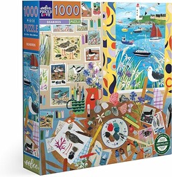 eeBoo - SEABIRDS Dorosły Karton z recyklingu -