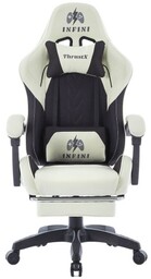 Fotel Gamingowy z tkaniny Infini ThrustX Cream