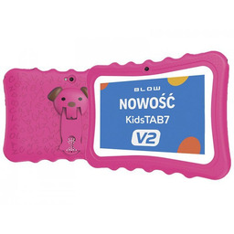 BLOW Tablet KidsTAB7 V2 4/32GB różowe etui kamera