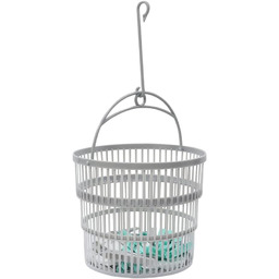 JVL Okrągły składany kosz na śledzie z plastikowymi