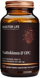 Suplement diety, Doctor Life, Nattokinaza 2000Fu & OPC