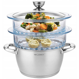 Garnek Do Gotowania Na Parze Pyrex 4 Florina