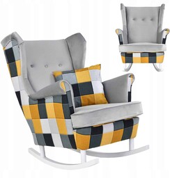 Fotel uszak bujany Ari Print Duo Family Meble