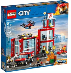 Klocki Lego City 60215 Remiza Strażacka