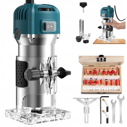 Mocny Frezarka Do Drewna 800W 30000 Rpm