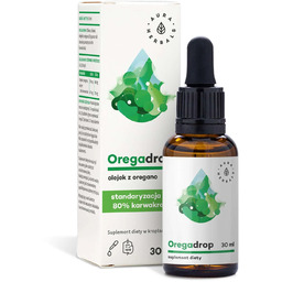 AuraHerbals Oregadrop Olejek z Oregano krople - 30