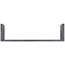 House Doctor - Półka Marr czarna marmur szerokość