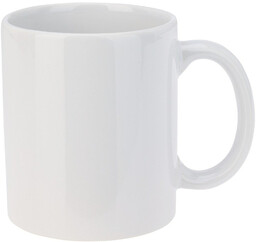 Kubek ceramiczny biały 330 ml