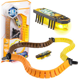 Hexbots Hexbug Nano Flash Karaluch Robot Żółty Robak+