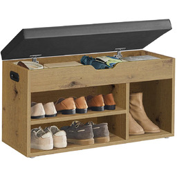 Edinos Nowoczesna szafka na buty dąb artisan -