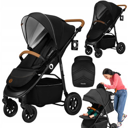 Wóżek Spacerowy Lionelo Natt Spacerówka Do 22KG Pompowane