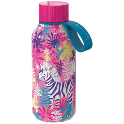 Butelka termiczna 330ml ze stali nierdzewnej z paskiem