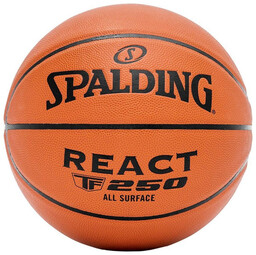 Piłka koszykowa Spalding React TF-250 rozm. 6 brązowa