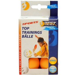 BEST SPORTING Piłeczki do ping ponga Training Pomarańczowy