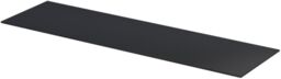 Oristo blat uniwersalny 160 cm czarny mat OR00-BU-160-8
