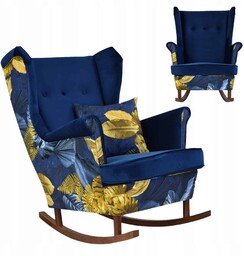 Fotel uszak bujany Ari Print Duo Family Meble