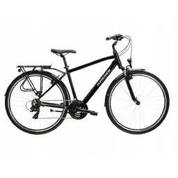 Rower 28 Kross Trans 1.0 M L czarno-srebrny