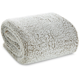 Koc 70 x 160 Mikrofibra Baranek Koala Beż+Biały