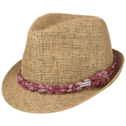 Labasa Trilby Straw Hat by Chillouts, brązowy, S/M