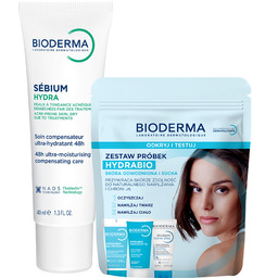 Zestaw Bioderma Sebium Hydra, krem nawilżający do skóry
