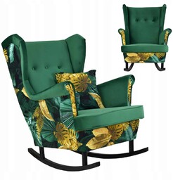 Fotel uszak bujany Ari Print Duo Family Meble