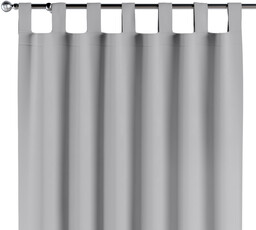 Zasłona na szelkach 1 szt., srebrny, Crema