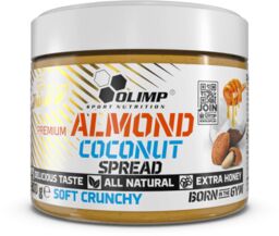 OLIMP Almond Coconut Spread soft crunchy 300g