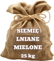 Siemię lniane mielone 25 kg HURT