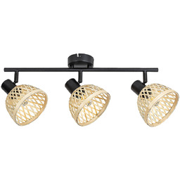 Rabalux Ruchome reflektorki Rattan 3135 2-punktowa lampa natynkowa