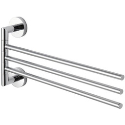 Wieszak z ruchomym ramieniem na kołki Stella chrom