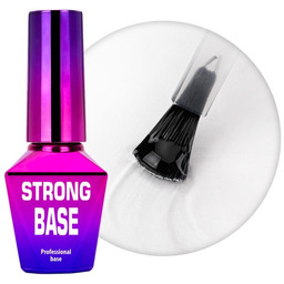 Baza hybrydowa Strong Base Molly Nails Clear HEMA/Di-HEMA