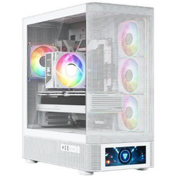 MODECOM Obudowa Volcano AQ500 ARGB MIDI WHITE