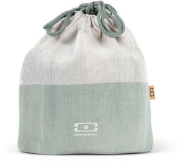 Monbento Lunchbag Natural green L Pochette