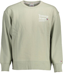 BLUZA TOMMY HILFIGER BEZ ZAMKA MĘSKA ZIELONA