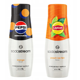 Zestaw 2 koncentratów. Sodastream Pepsi MAX Mango +