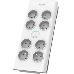 Przedłużacz listwa antyprzepięciowa Philips 2 m 8 gniazd