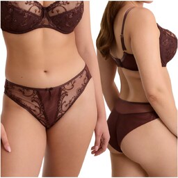 Majtki Ewa Bień KIRA C511 czekolada - Rozmiar