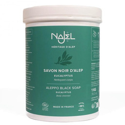 Czarne Mydło z Aleppo, Eukaliptus, Najel, 1kg