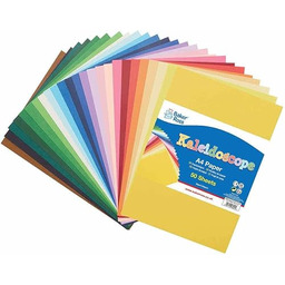 Baker Ross FC968 Kalejdoskop kolorów A4-50 arkuszy, artykuły