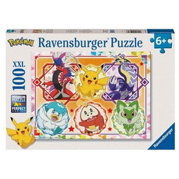 Puzzle 2D 100 Pokemon