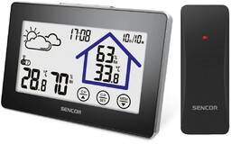 Sencor SWS 2999 Stacja pogodowa z czujnikiem bezprzewodowym,