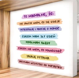 To normalne, że...- Naklejka na ścianę