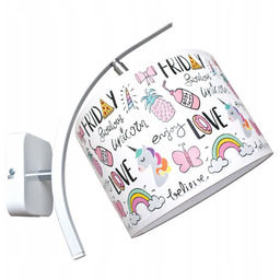 Kinkiet ścienny lampa ścienna Unicorn ruchomy przegub kinkiety