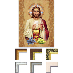 Obraz Jezus Chrystus - Pamiątka Pierwszej Komunii Świętej