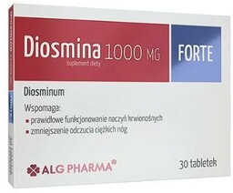 ALG PHARMA Diosmina 1000mg Forte, 30tabl. Alg Pharma