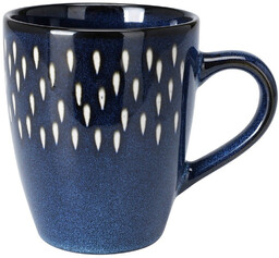 Kubek ceramiczny granatowy 350 ml