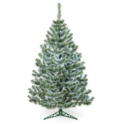 Choinka sztuczna sosna z białymi końcami 220 cm