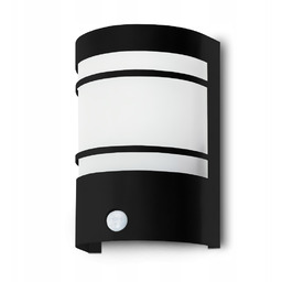 Lampa ścienna zewnętrzna z czujnikiem ruchu i zmierzchu