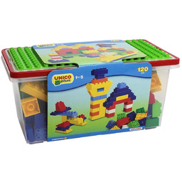 Unico, zestaw klocków w pudełku