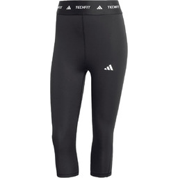 adidas dames TECHFIT Capri Leggings, BLACK, 3XS